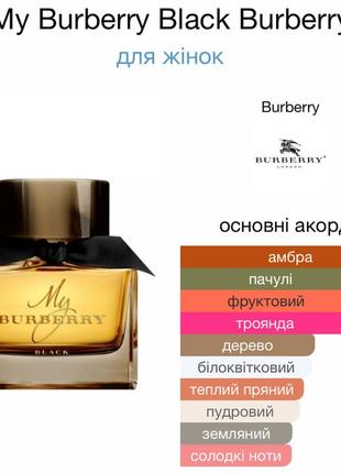 My burberry black 50 ml6 фото