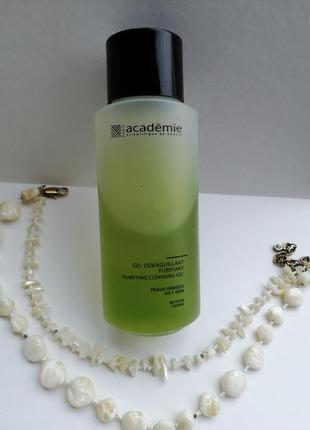 Academie visage очищуавльний гель для обличчя academie visage gel demaquillant purifiant