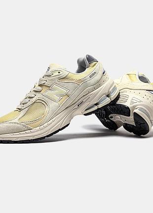 New balance 2002r кроссовки замш, текстиль