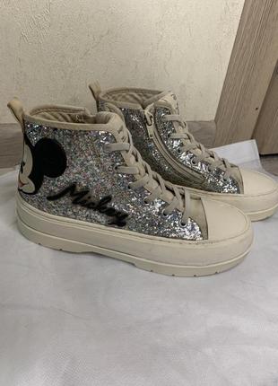 Брендовые кеды для девочки zara