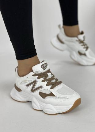 Стильные кроссовки, эко кожа+ текстиль, кеды кроссовки