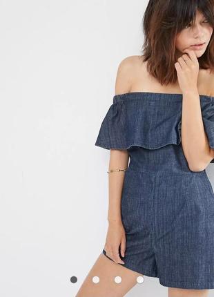 Комбинезон джинсовый