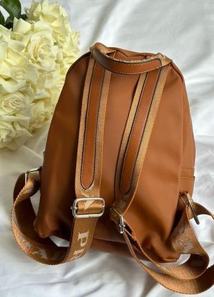 👜 prada re-nylon small backpack brown2 фото