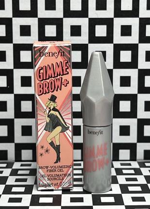 Тонирующий гель-вол&lt;unk&gt; юмайзер для бровей benefit gimme brow + volumizing gel 2 warm golden blond1 фото