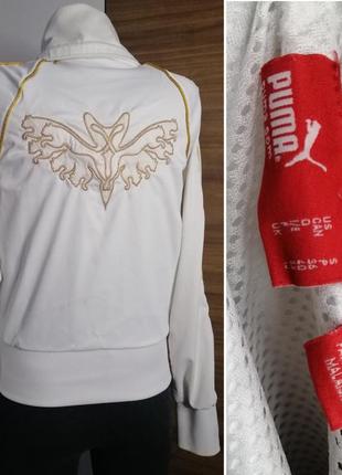 Спортивна кофта куртка жіноча puma розмір s кофта зіп худі3 фото