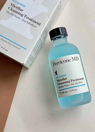 Мицеллярная очищающая вода perricone md no:rinse micellar cleansing treatment 118 мл