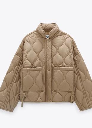 Стьобана куртка zara