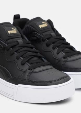 Жіночі, шкіряні кросівки *puma*