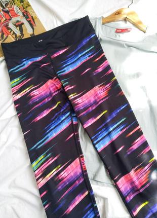 Чорні спортивні лосини h&m розмір 36 с