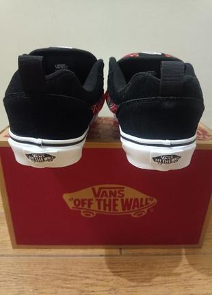 Кеди оригінал vans knu stack black/paid vn0009qc3m51 дутий язик old skool sk-8 sk8 platform stac mte original9 фото