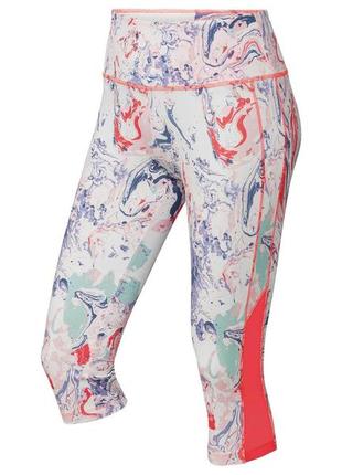 Спортивные леггинсы с карманом для ключей для женщины crivit lycra® 405608 xs комбинированный