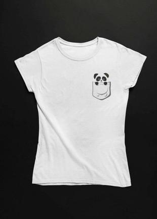 Стильная милая футболка с пандой shein