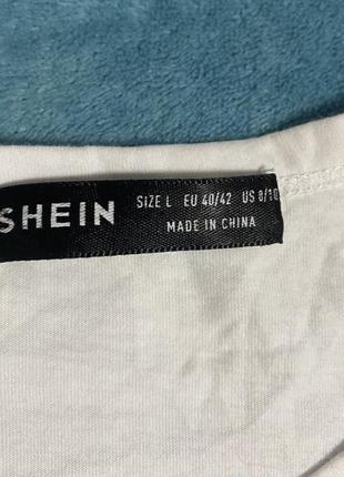 Стильна мила футболка з пандою shein3 фото