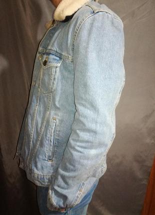 Сotton jeans! джинсовая лёгка мужская куртка.2 фото