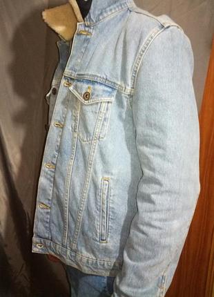 Сotton jeans! джинсовая лёгка мужская куртка.4 фото