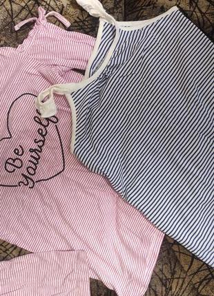 Майка и реглан для девочек 💙🩷