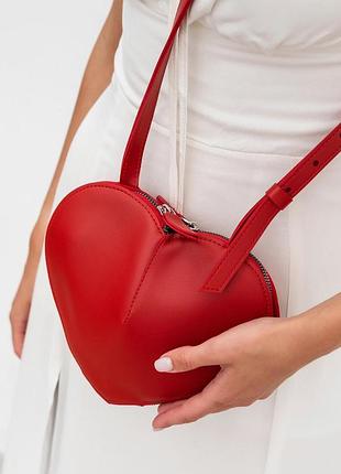 Жіноча сумочка українського бренду, червона