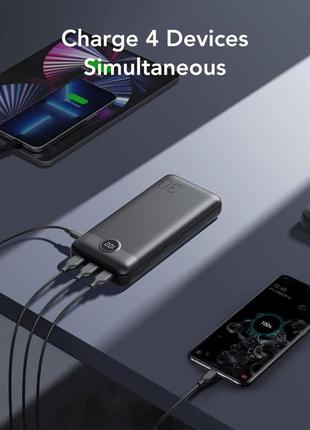 🔋зовнішній акумулятор power bank veger l30 30000mah🔋