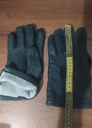 Мужские перчатки, натуральная кожа2 фото