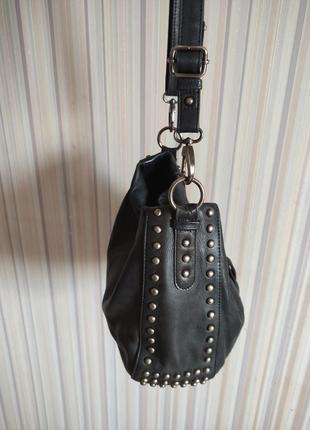 Шикарная женская кожаная сумка  mint velvet, англия.2 фото