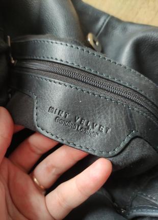 Шикарная женская кожаная сумка  mint velvet, англия.7 фото