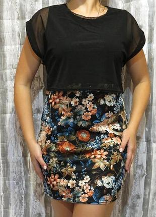 Стильное платье 46-48 размер большой выбор одежды по доступным ценам, заходите