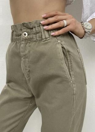 Нові джинси баггі балон з високою талією zara5 фото
