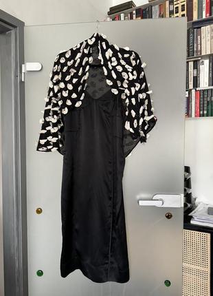 Платье шелк с накидкой marc jacobs первая линия2 фото