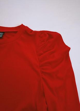 Лонгслів,топ в рубчик, розмір xs. 3