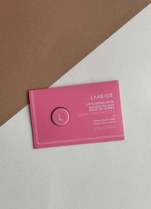 Нічна маска для губ laneige, 0.8 g