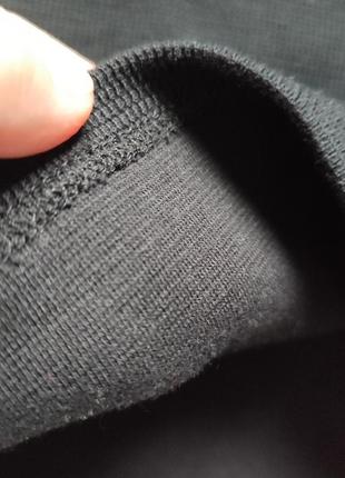 Новая короткая черная теплая юбка zara s6 фото
