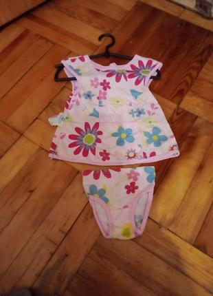 Костюм на девочку летний