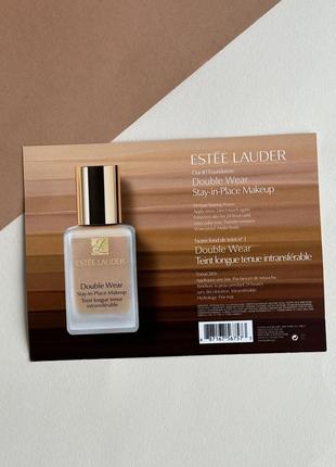 Набор пробников тонального estee lauder double wear1 фото