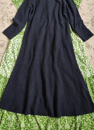 Сукня міді із вовни від uniqlo , брендове вовняне плаття трапеція3 фото
