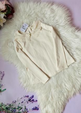 Новый красивый нежный реглан next девочке 7 лет.