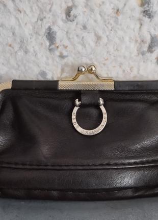 Made in  франция кожаный кошелек монетница