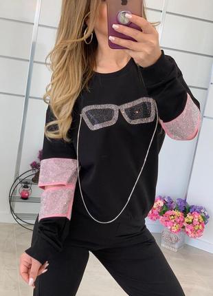 Костюм з ексклюзивними рукавами, люкс якість 💖 стамбул, розмір л