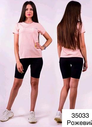 🩷жіноча футболка 42-48