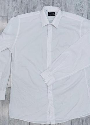 Рубашка мужская классическая белая1 фото