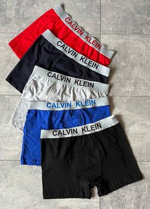 Трусы calvin klein боксерки кельвин клейн / подарочная коробка бесплатно!3 фото