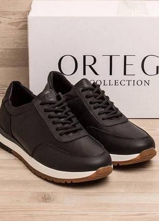 Мужские весенние кожаные кроссовки высокого качества демисезон