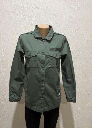Плотная рубашка хаки/хаки куртка-рубашка плотная/длинная рубашка хаки2 фото