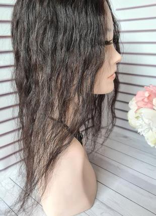 Накладка топпер макушка 100% натуральный волос.5 фото