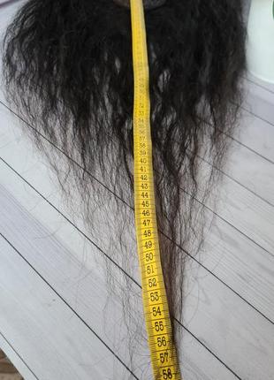 Накладка топпер макушка 100% натуральный волос.6 фото