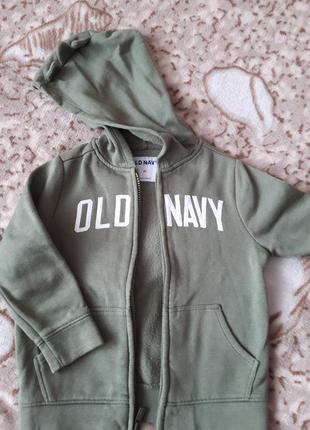 Худи на застежке, 3 р, old navy1 фото