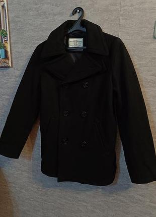 Морской бушлат шерстяное пальто pea coat old navy