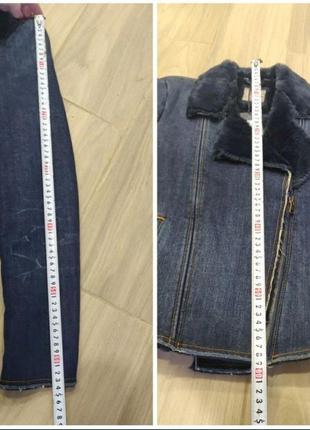 Куртка джинсовая guess косуха демисезонная10 фото