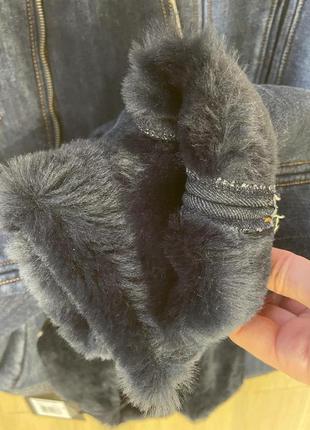 Куртка джинсовая guess косуха демисезонная8 фото