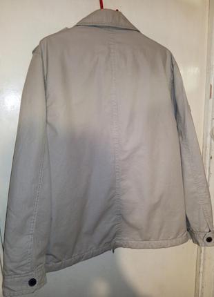 Чоловіча,коттон,куртка-вітровка в стилі мілітарі,з кишенями.grey connection3 фото