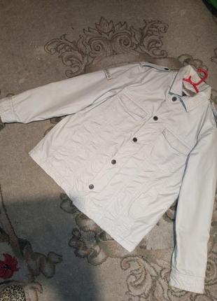 Чоловіча,коттон,куртка-вітровка в стилі мілітарі,з кишенями.grey connection6 фото